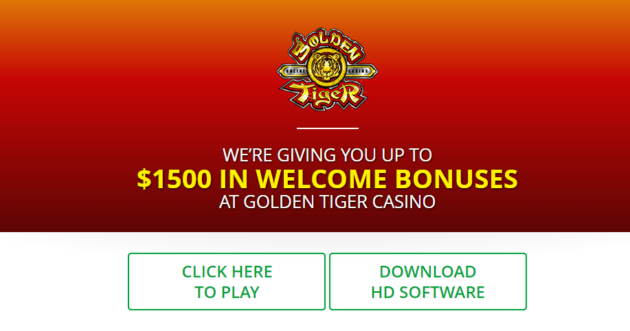 Golden Tiger Casino Offer