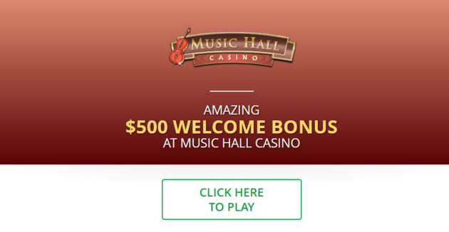 Music Hall Casino Promo