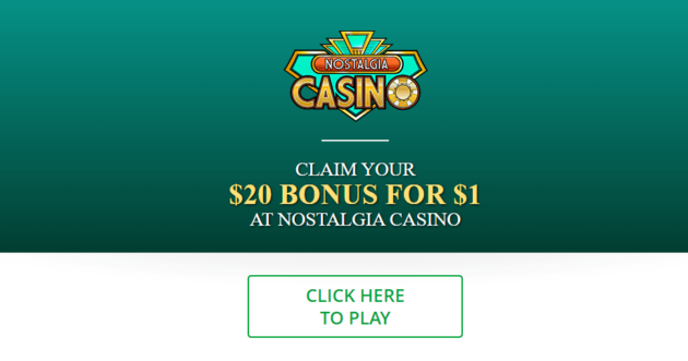 Nostalgia Casino Offers